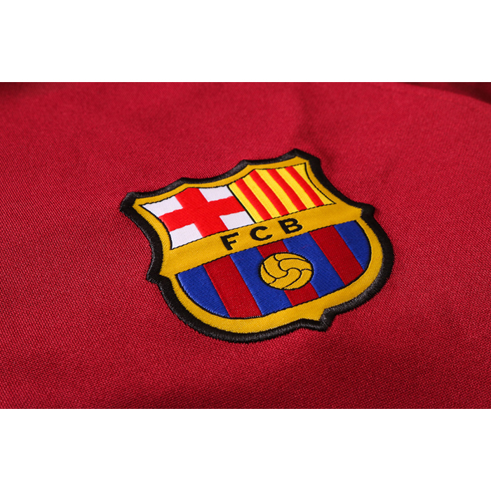 Chandal de Sudadera del Barcelona 20-21 Rojo - Haga un click en la imagen para cerrar